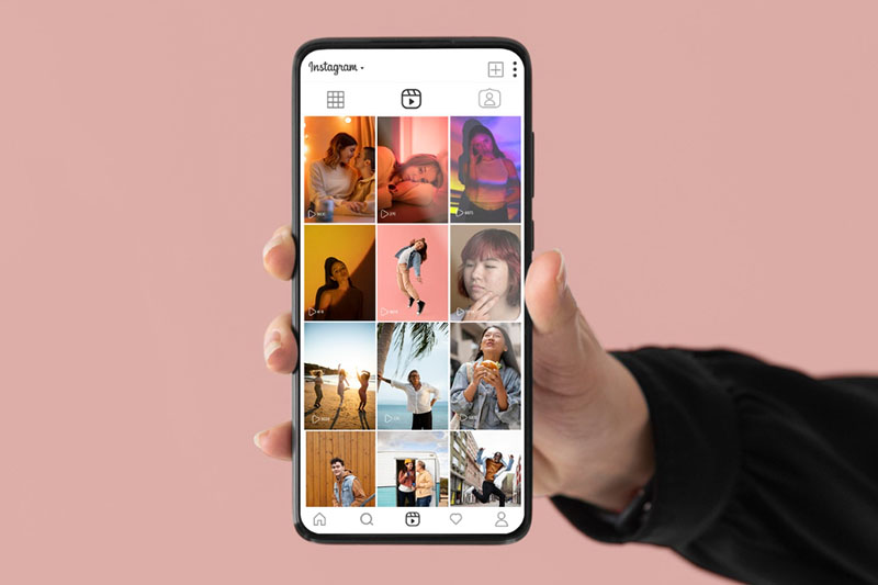 formato verticale per instagram